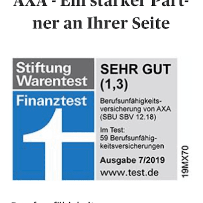 AXA Versicherungen Mariusch Wicher