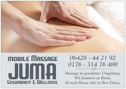 JUMA mobile Massage